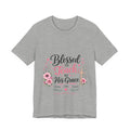 Blessed to Teach by His Grace T-Shirt — Christian Teacher Floral Tee