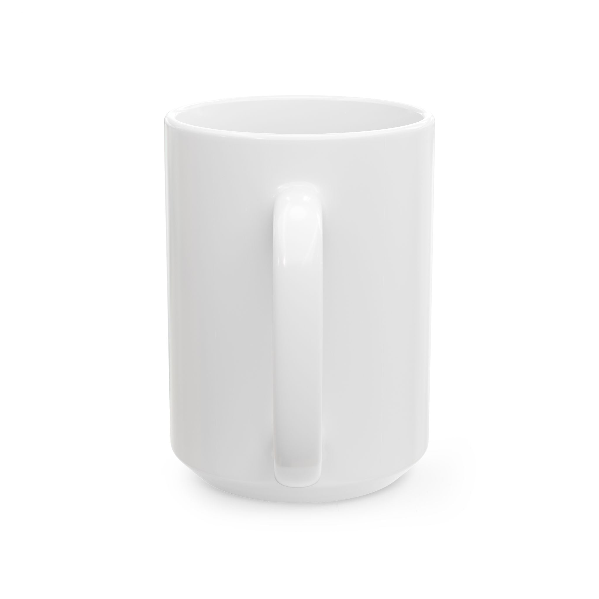 Too Blessed to Be Stressed Ceramic Mug — Faith Over Fear Floral Coffee Cup (11oz/15oz)