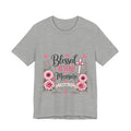 Blessed Beyond Measure — Floral Christian Inspirational T-Shirt