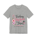 Teaching Tiny Hearts for Jesus Faith-Based Teacher Tee (PreK-K Elementary)